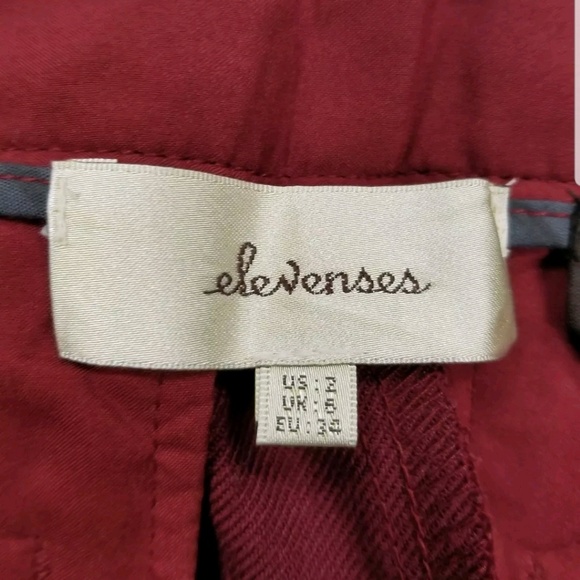 Anthropologie Elevenses The Brighton Pants Sz 2 - Picture 5 of 8